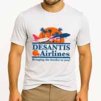 Desantis Airlines Funny Political Meme Ron Desantis Governor Cooling Performance Crew T-Shirt