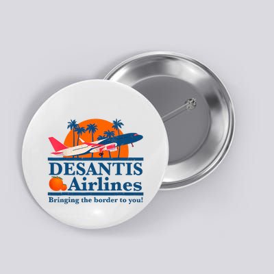 Desantis Airlines Funny Political Meme Ron Desantis Governor Button