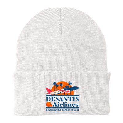 Desantis Airlines Funny Political Meme Ron Desantis Governor Beanie