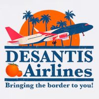 Desantis Airlines Funny Political Meme Ron Desantis Governor Visor