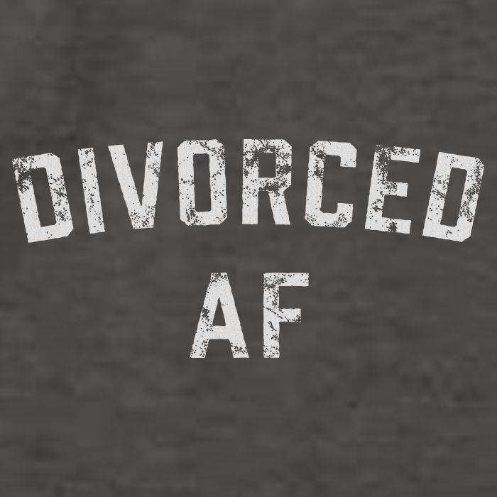 Divorced Af Funny Divorcement Vector Backpack