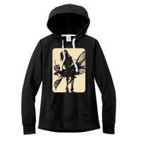 Dark Art Fairycore Butterfly Skeleton Women's Fleece Hoodie