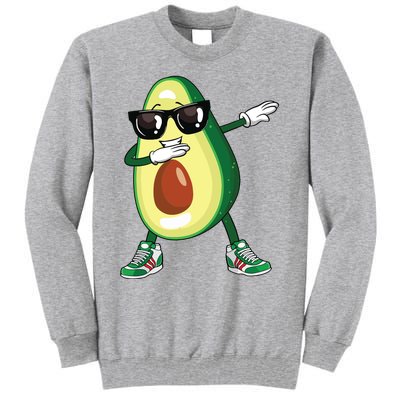 Dabbing Avocado Funny Vegan Food Lover Women Tall Sweatshirt