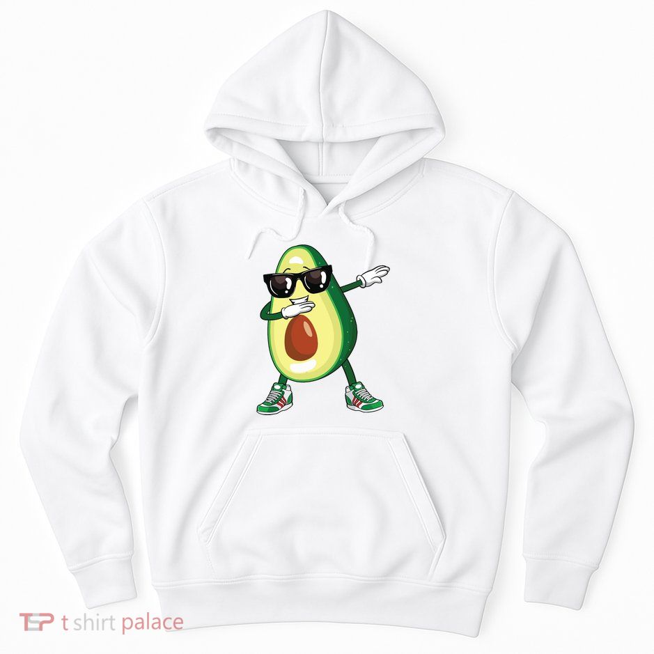 Dabbing Avocado Funny Vegan Food Lover Women Hoodie
