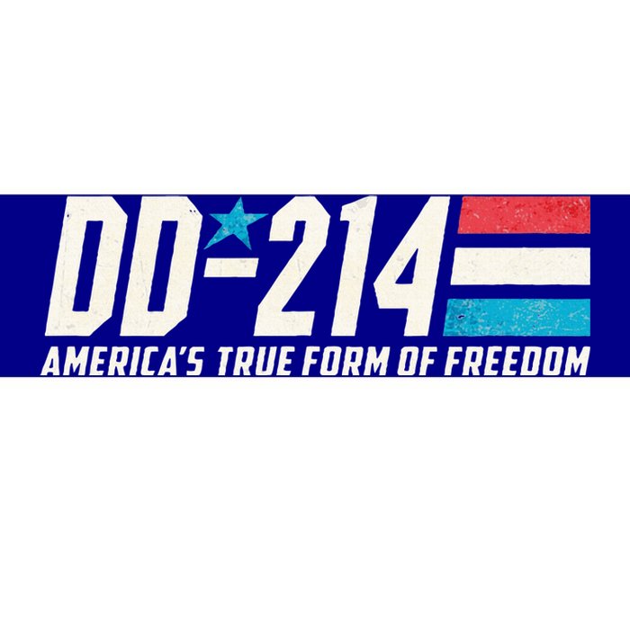 Dd214 Armed Forces Military Alumni Vintage Veteran Bumper Sticker