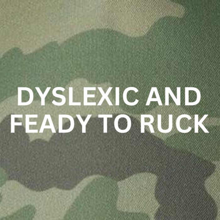 Dyslexic And Feady To Ruck Legacy Tie Dye Trucker Hat