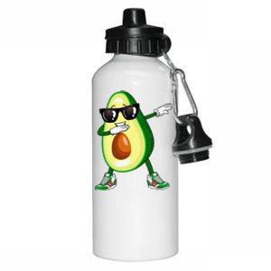 Dabbing Avocado Funny Vegan Food Lover Aluminum Water Bottle 