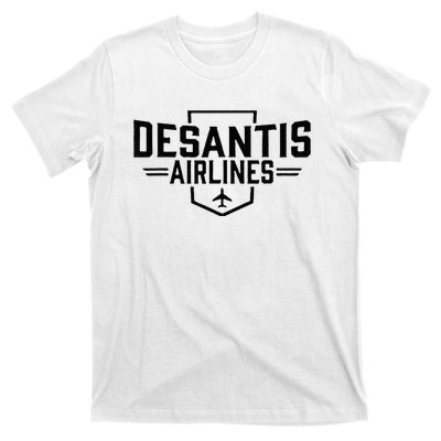 DeSantis Airlines Funny Political Meme Ron DeSantis T-Shirt