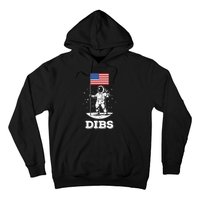 Dibs American Flag Astronaut Space Hoodie