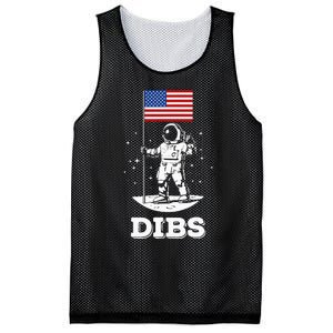 Dibs American Flag Astronaut Space Mesh Reversible Basketball Jersey Tank