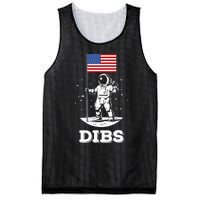 Dibs American Flag Astronaut Space Mesh Reversible Basketball Jersey Tank