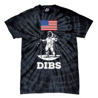 Dibs American Flag Astronaut Space Tie-Dye T-Shirt