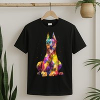 Doberman Art For  Dobie Doberman Pinscher Lover T-Shirt