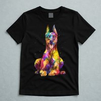 Doberman Art For  Dobie Doberman Pinscher Lover T-Shirt