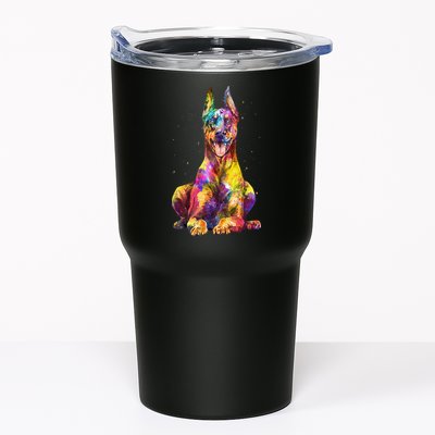 Doberman Art For  Dobie Doberman Pinscher Lover Tumbler