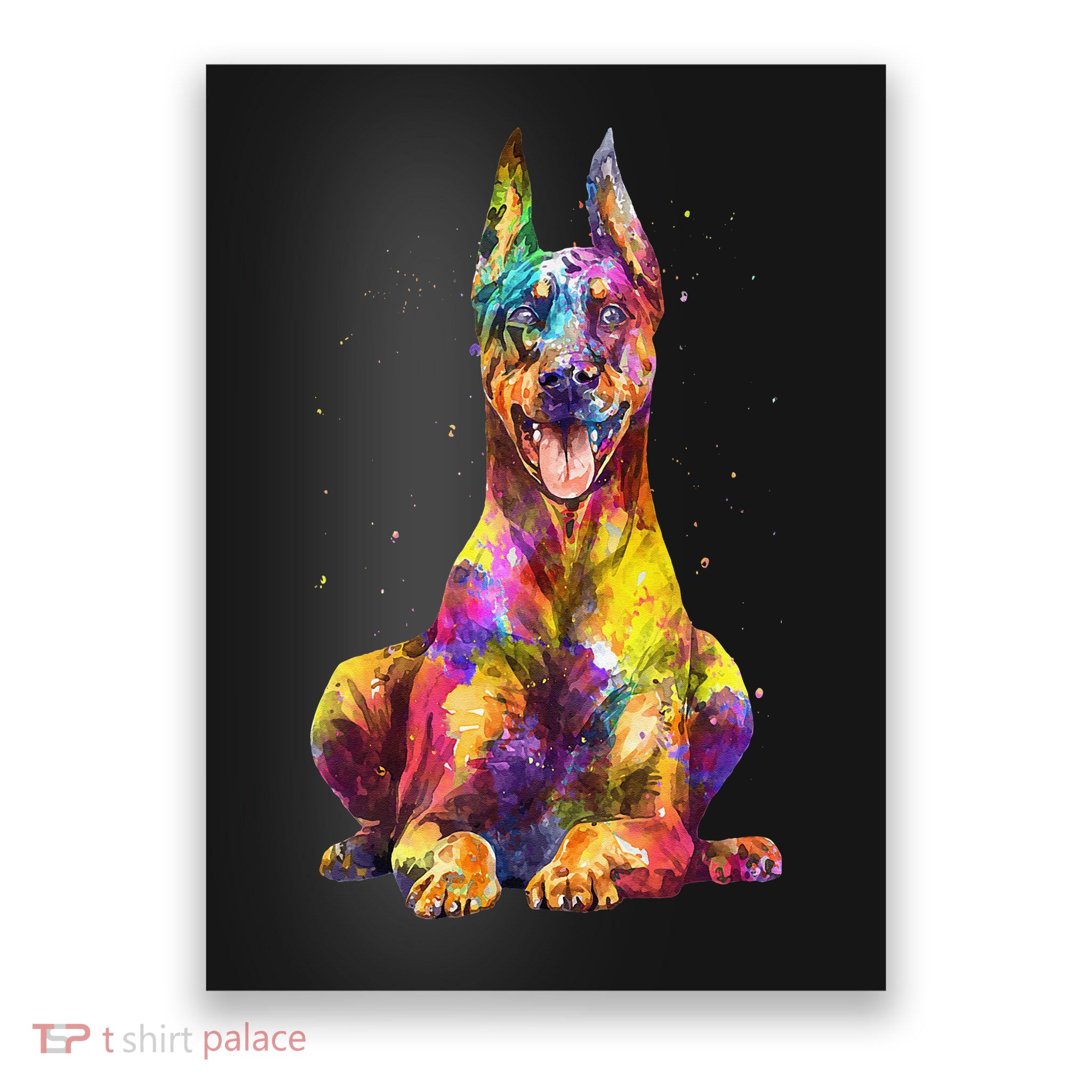 Doberman Art For  Dobie Doberman Pinscher Lover Poster