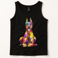 Doberman Art For  Dobie Doberman Pinscher Lover Tank Top