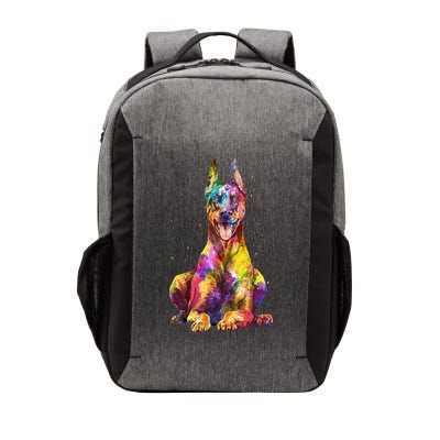 Doberman Art For  Dobie Doberman Pinscher Lover Vector Backpack