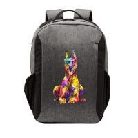 Doberman Art For  Dobie Doberman Pinscher Lover Vector Backpack
