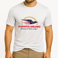 Desantis Airlines Funny Political Meme Ron Desantis Cooling Performance Crew T-Shirt