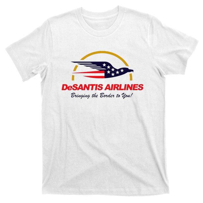 Desantis Airlines Funny Political Meme Ron Desantis T-Shirt