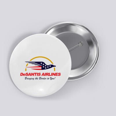 Desantis Airlines Funny Political Meme Ron Desantis Button