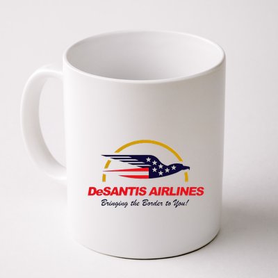 Desantis Airlines Funny Political Meme Ron Desantis Mug