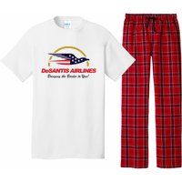 Desantis Airlines Funny Political Meme Ron Desantis Pajama Set