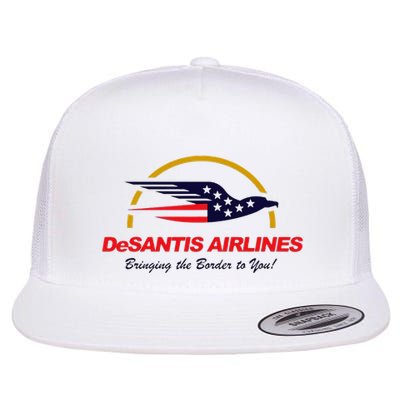Desantis Airlines Funny Political Meme Ron Desantis Flatbill Hat