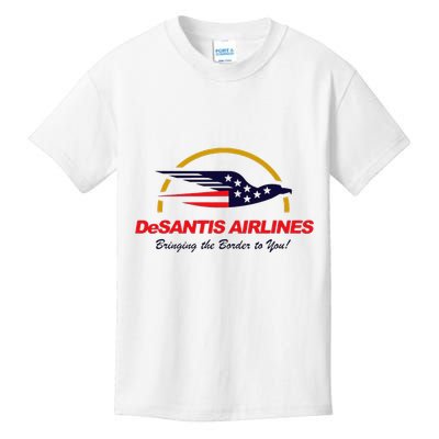 Desantis Airlines Funny Political Meme Ron Desantis Kids T-Shirt