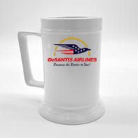 DeSantis Airlines Funny Political Meme Ron DeSantis Beer Stein