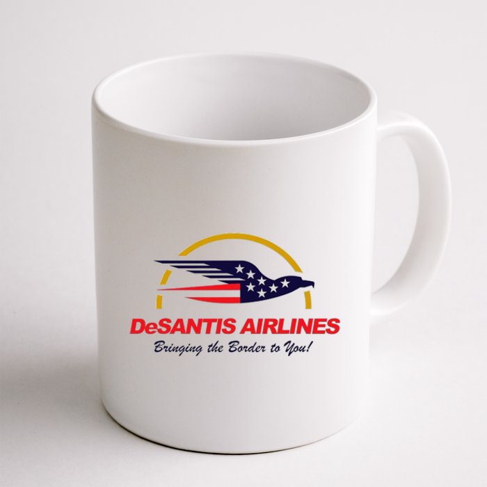 DeSantis Airlines Funny Political Meme Ron DeSantis Coffee Mug