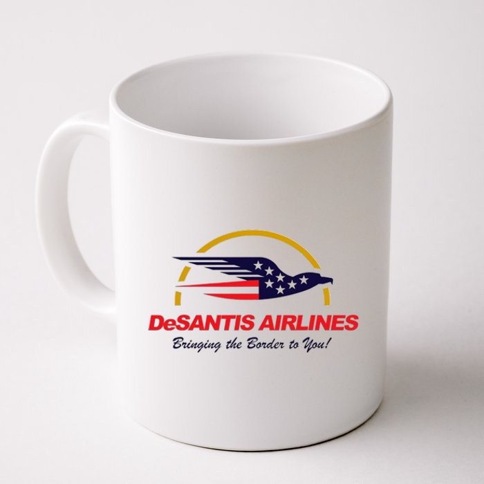 DeSantis Airlines Funny Political Meme Ron DeSantis Coffee Mug