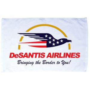 DeSantis Airlines Funny Political Meme Ron DeSantis Microfiber Hand Towel