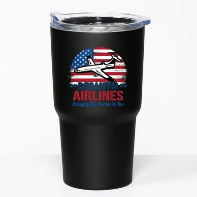 Desantis Airlines Funny Bringing The Border To You Tumbler