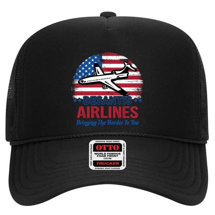 Desantis Airlines Funny Bringing The Border To You Hat