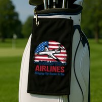 Desantis Airlines Funny Bringing The Border To You Golf Towel