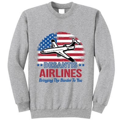 Desantis Airlines Funny Bringing The Border To You Sweatshirt