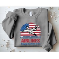 Desantis Airlines Funny Bringing The Border To You Sweatshirt