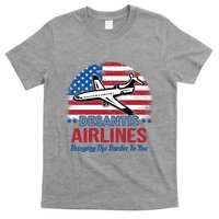 Desantis Airlines Funny Bringing The Border To You T-Shirt
