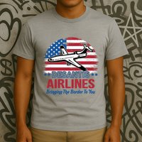 Desantis Airlines Funny Bringing The Border To You T-Shirt