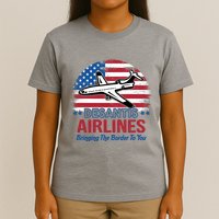 Desantis Airlines Funny Bringing The Border To You T-Shirt