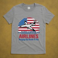 Desantis Airlines Funny Bringing The Border To You T-Shirt
