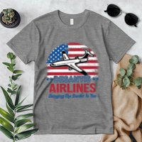 Desantis Airlines Funny Bringing The Border To You Premium T-Shirt