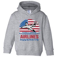 Desantis Airlines Funny Bringing The Border To You Toddler Hoodie