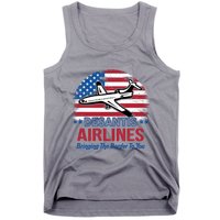 Desantis Airlines Funny Bringing The Border To You Tank Top