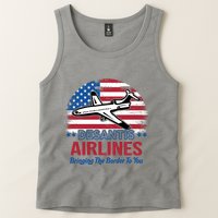 Desantis Airlines Funny Bringing The Border To You Tank Top