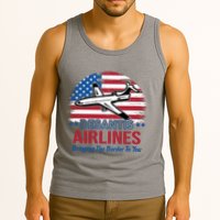 Desantis Airlines Funny Bringing The Border To You Tank Top