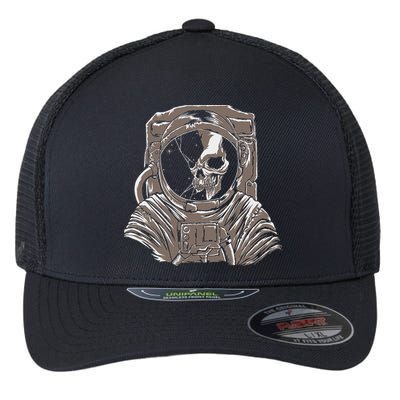 Dead Astronaut Forgotten In Space Galaxy Explorer Flexfit Unipanel Trucker Cap