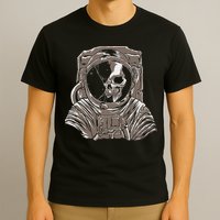 Dead Astronaut Forgotten In Space Galaxy Explorer T-Shirt